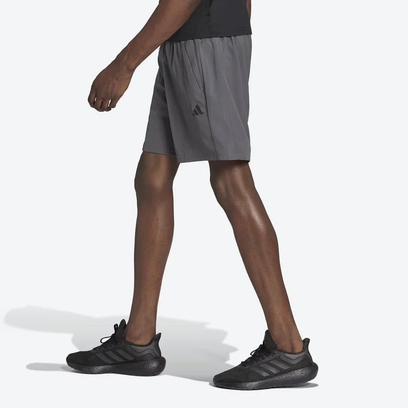 ADIDAS MEN'S TRAIN WOVEN 7 BLACK SHORTS