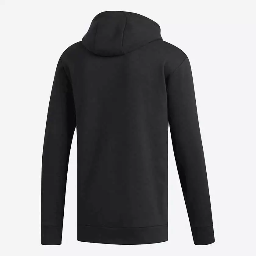 Adidas Originals Men's XXL Linear Fleece Hoodie - Black