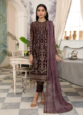 Afsanah by Zarif Embroidered Chiffon 3 Piece Unstitched Suit ZF24AF ZAF-09 ZINAT