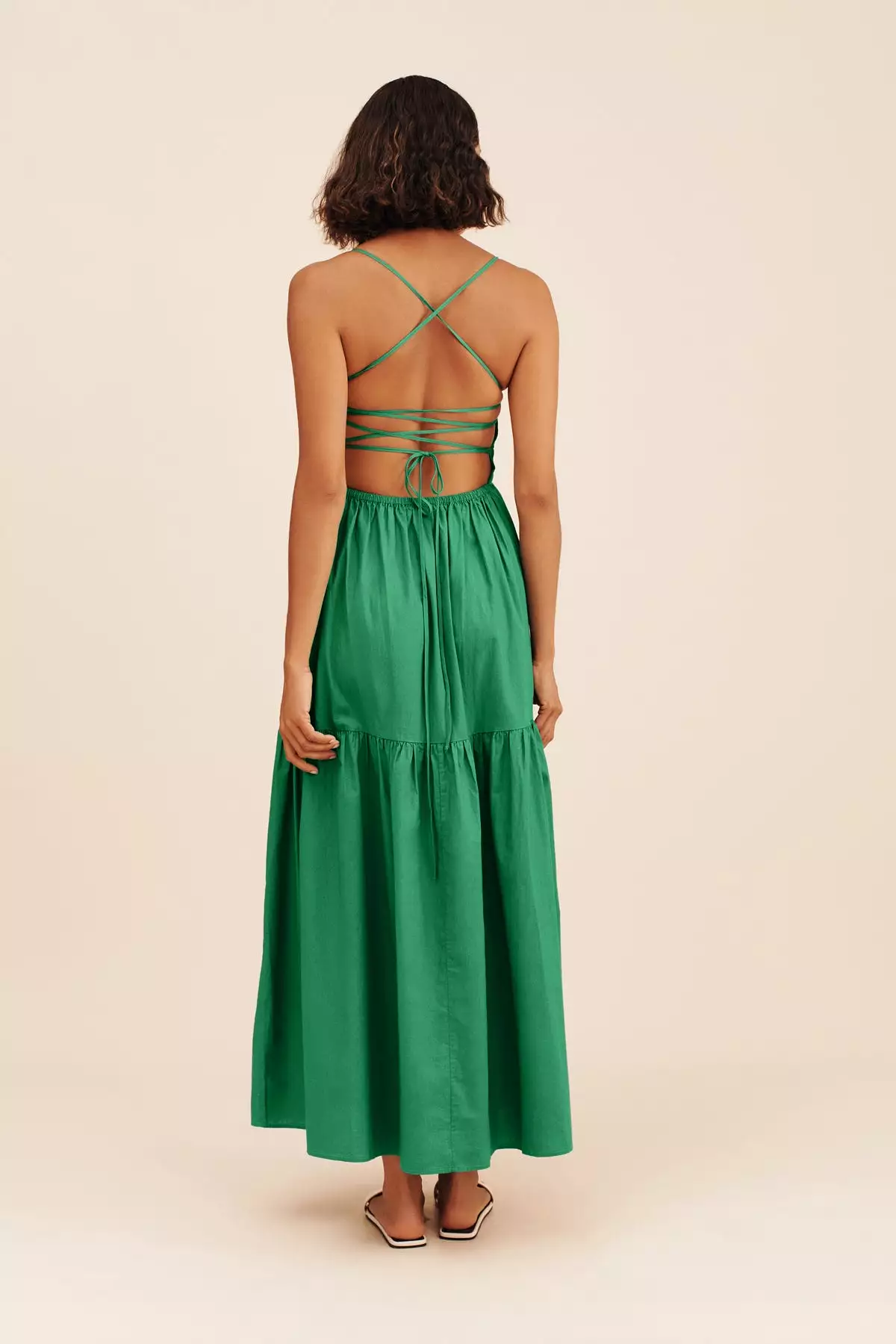 ALEXIS DRESS - TOPAZ GREEN