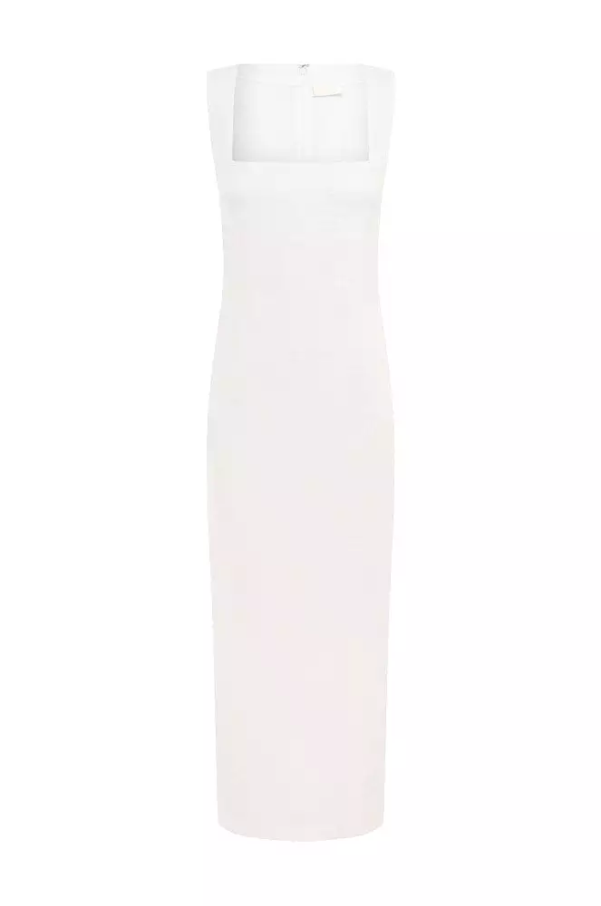 ALICE MIDI DRESS - IVORY