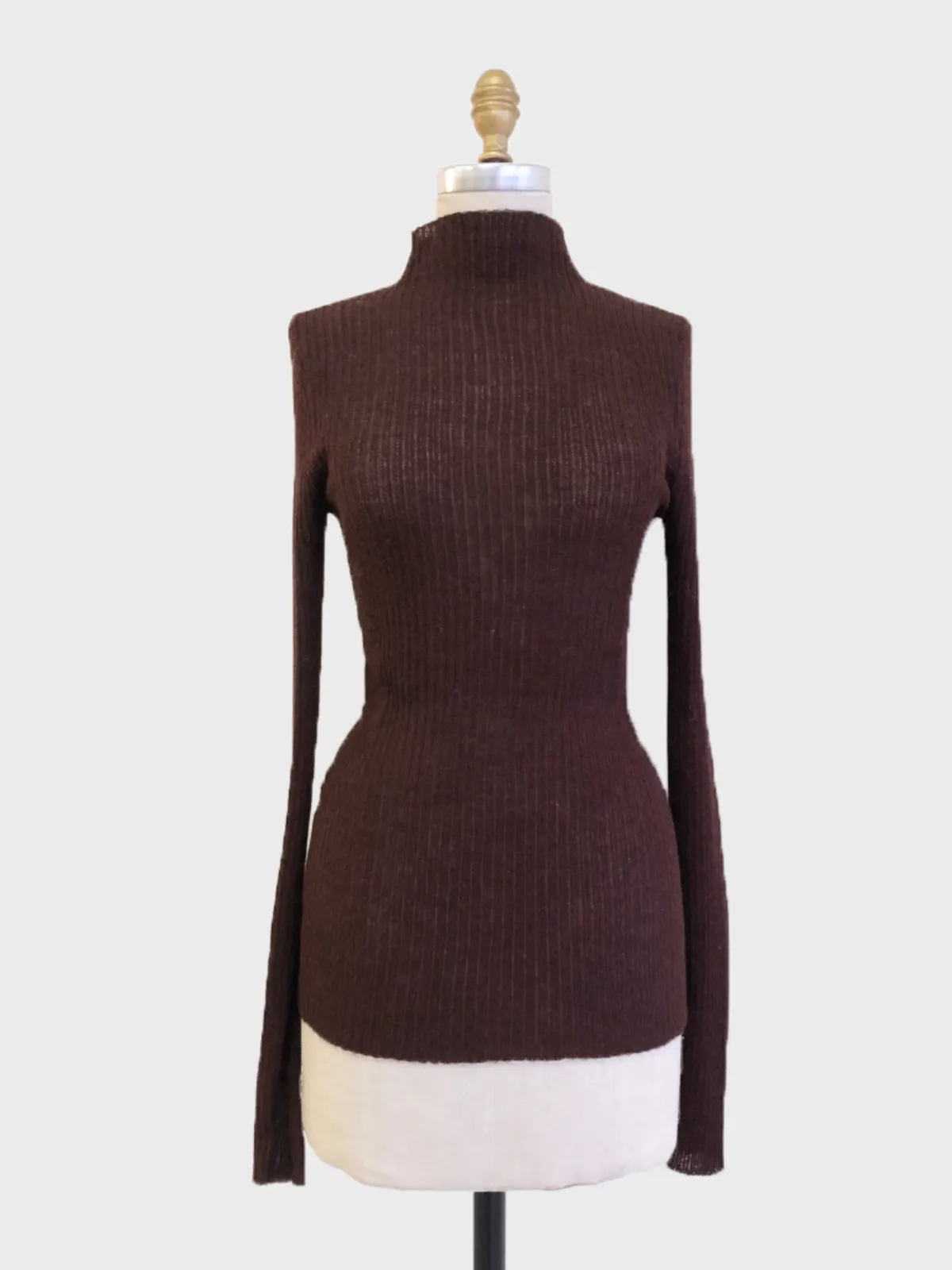 Alpaca Aire Ribbed Sweater