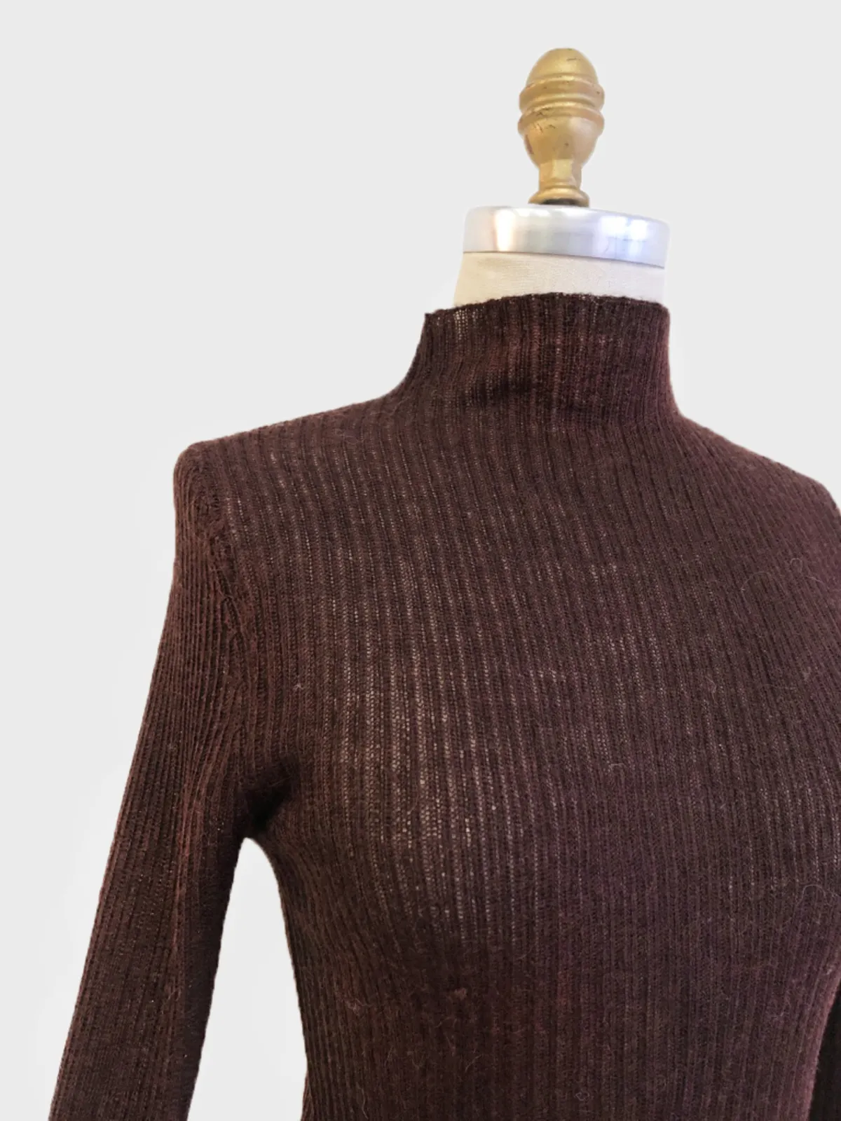 Alpaca Aire Ribbed Sweater