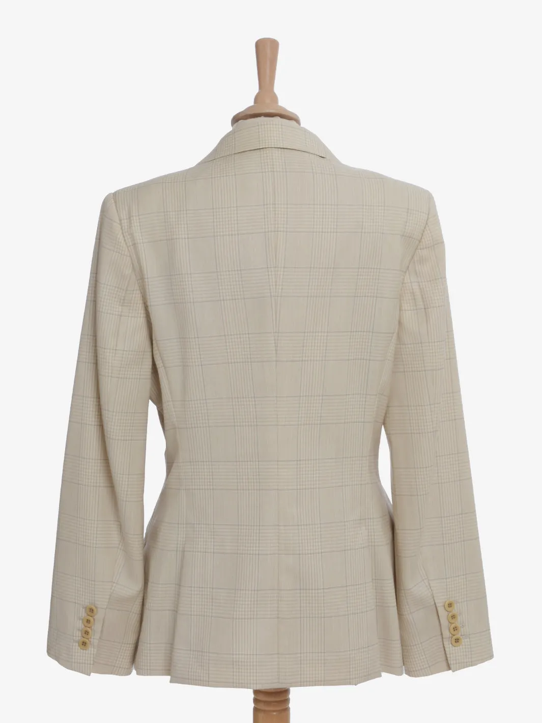 Antonio Fusco Ivory Chck Blazer