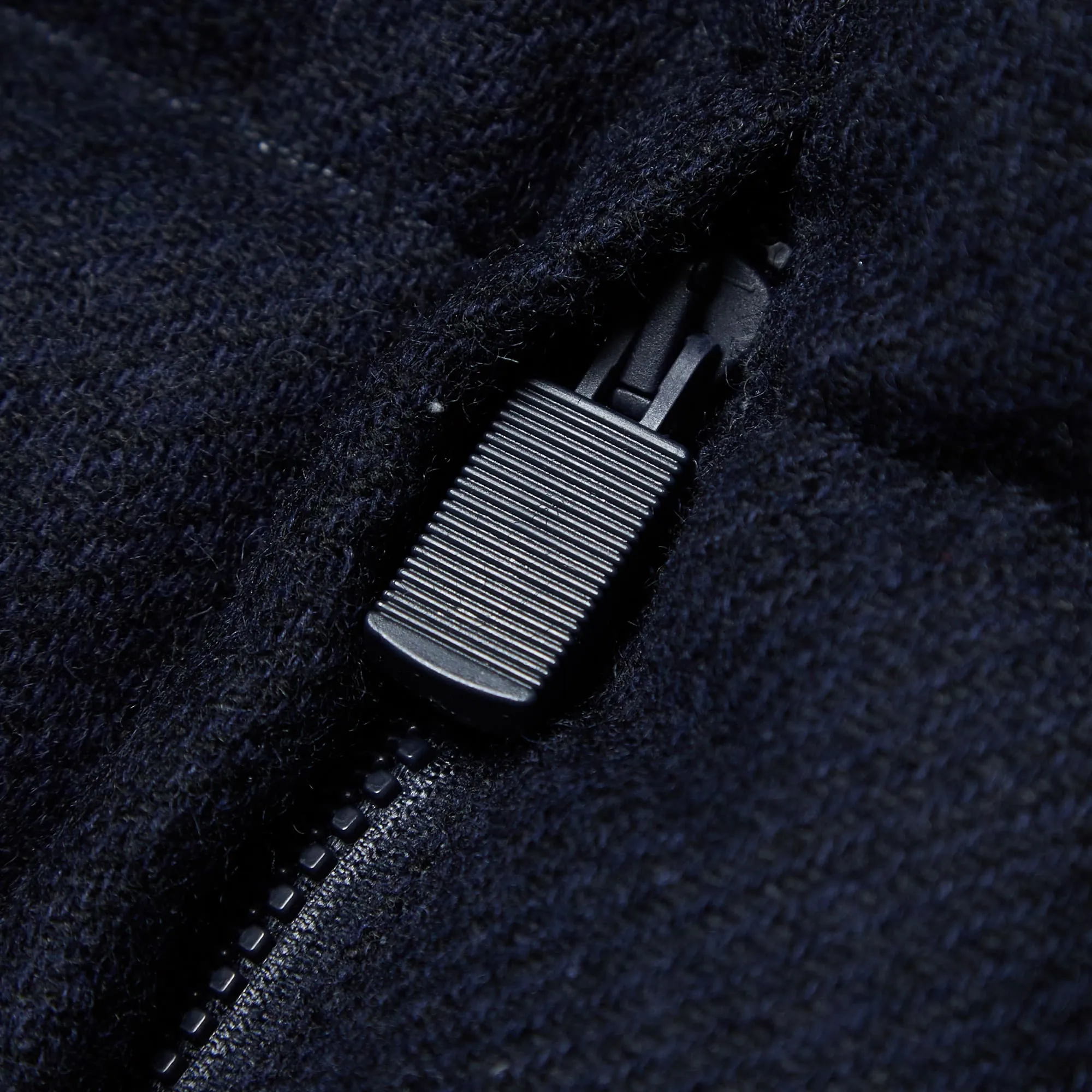 Aspesi Shetland Wool Axe JacketNavy