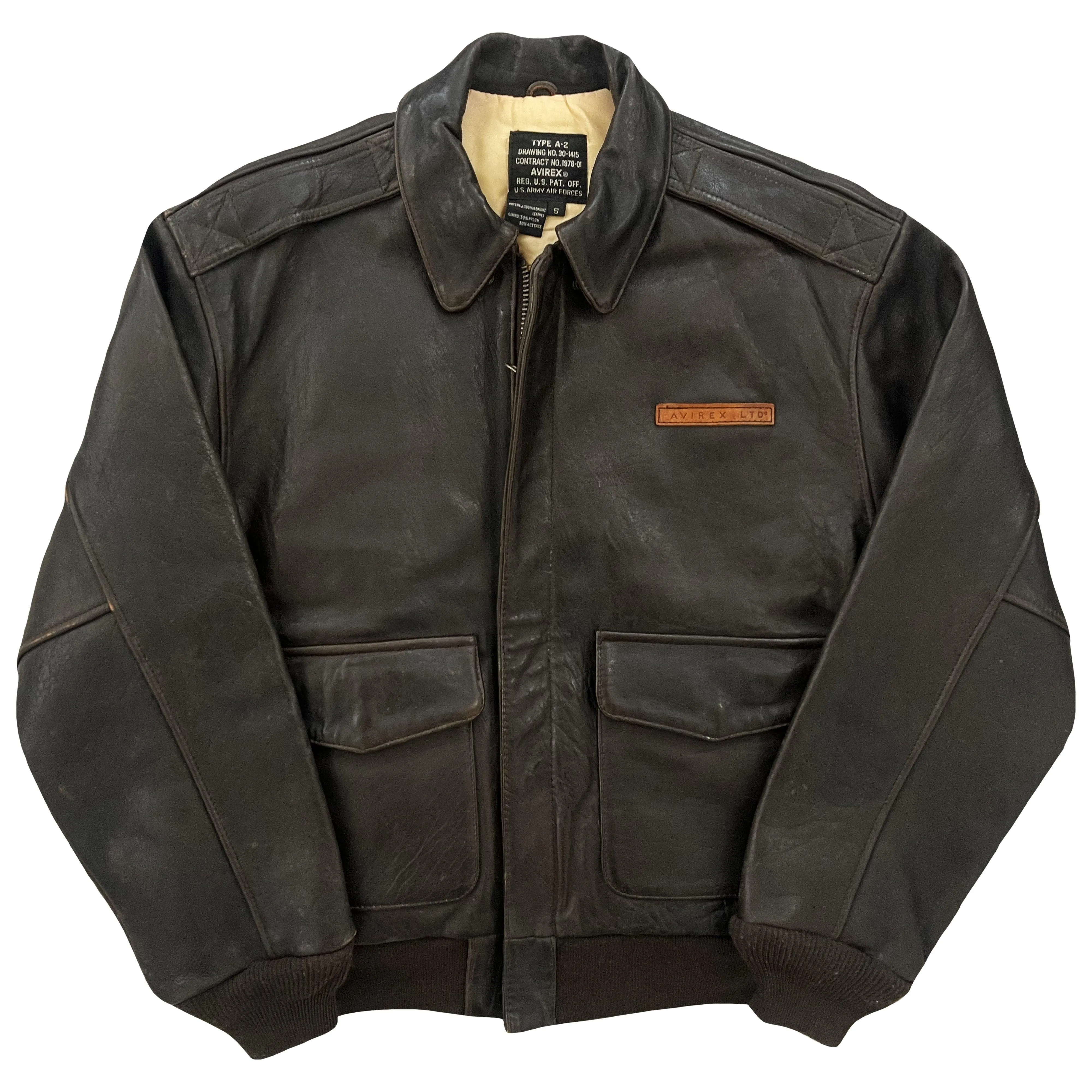 Avirex Leather Flight Jacket