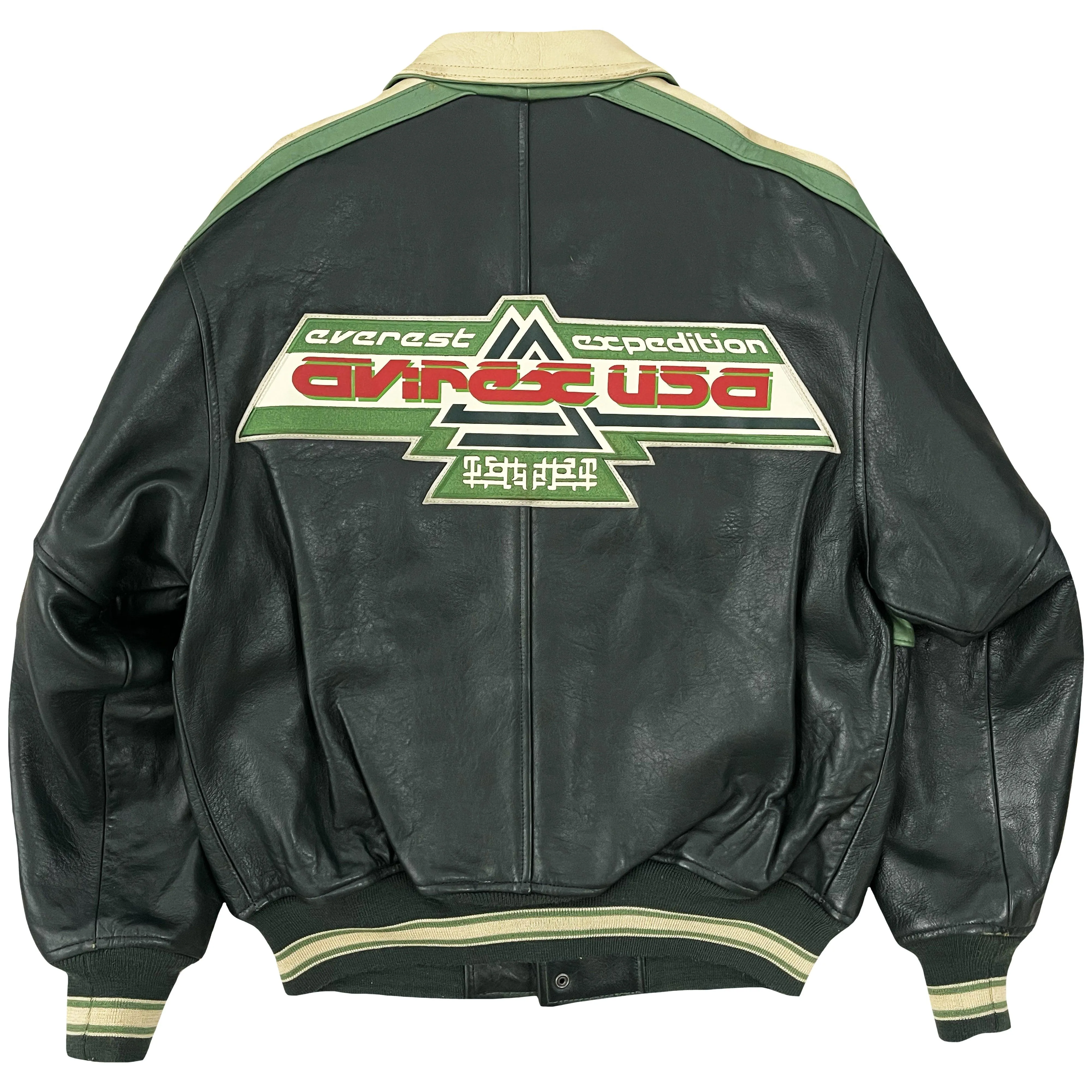 Avirex Leather Varsity Jacket