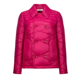 Bally Womens Puffer Coat in Pink