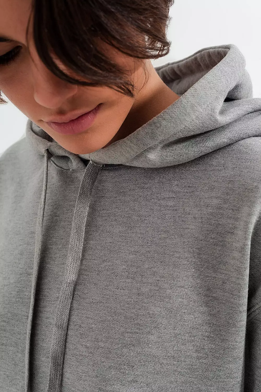 Basic Hoodie in Grey