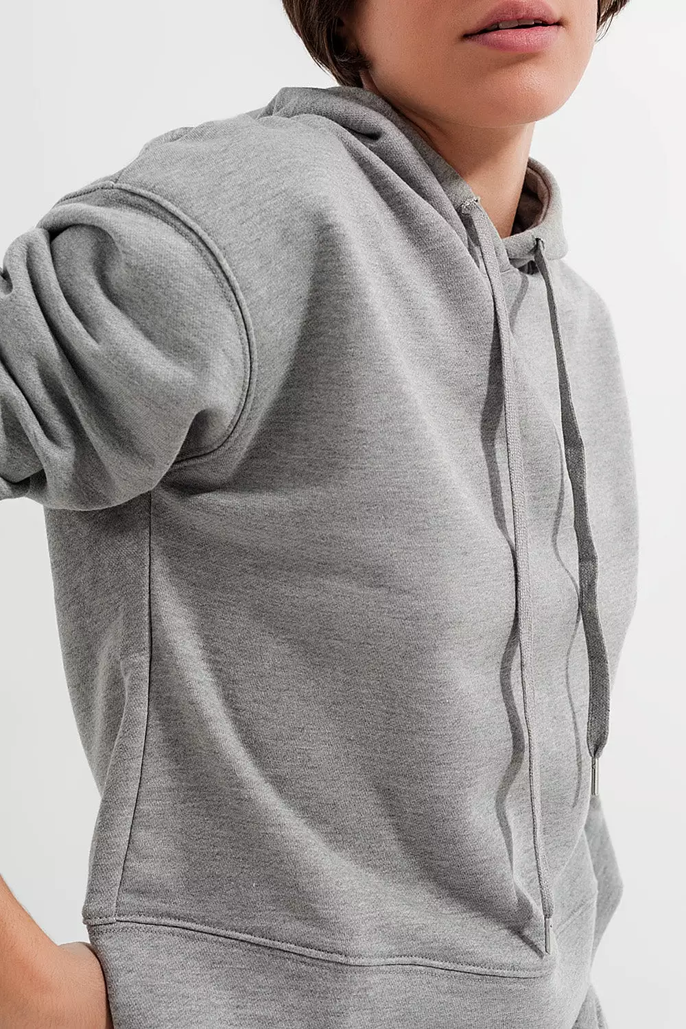 Basic Hoodie in Grey