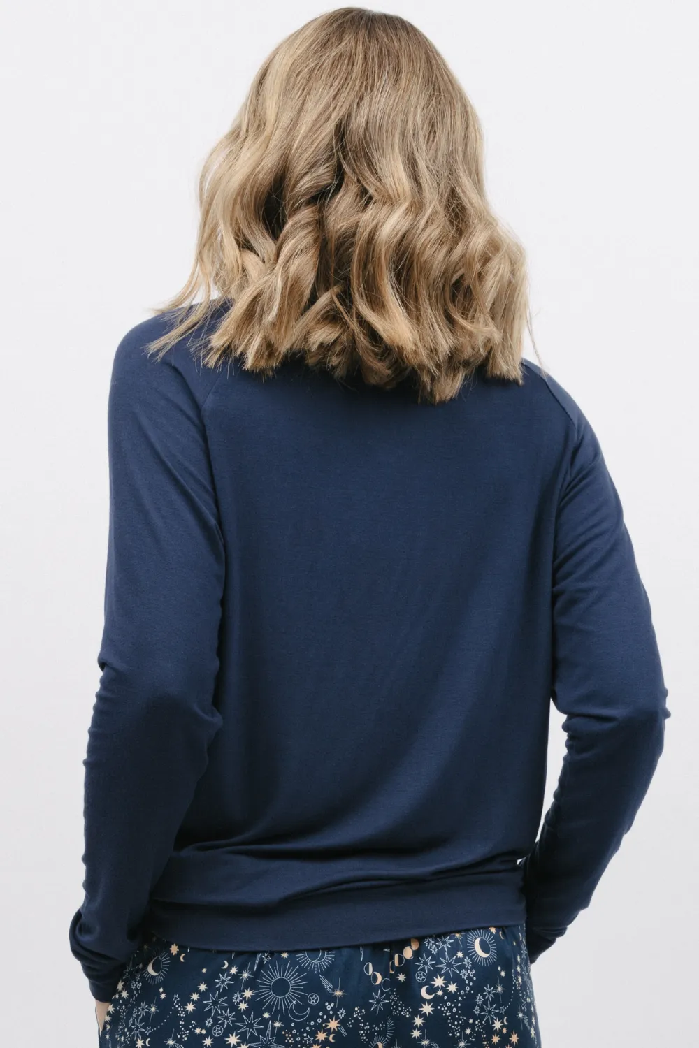 Bea Long Sleeve Slouch Jersey Top