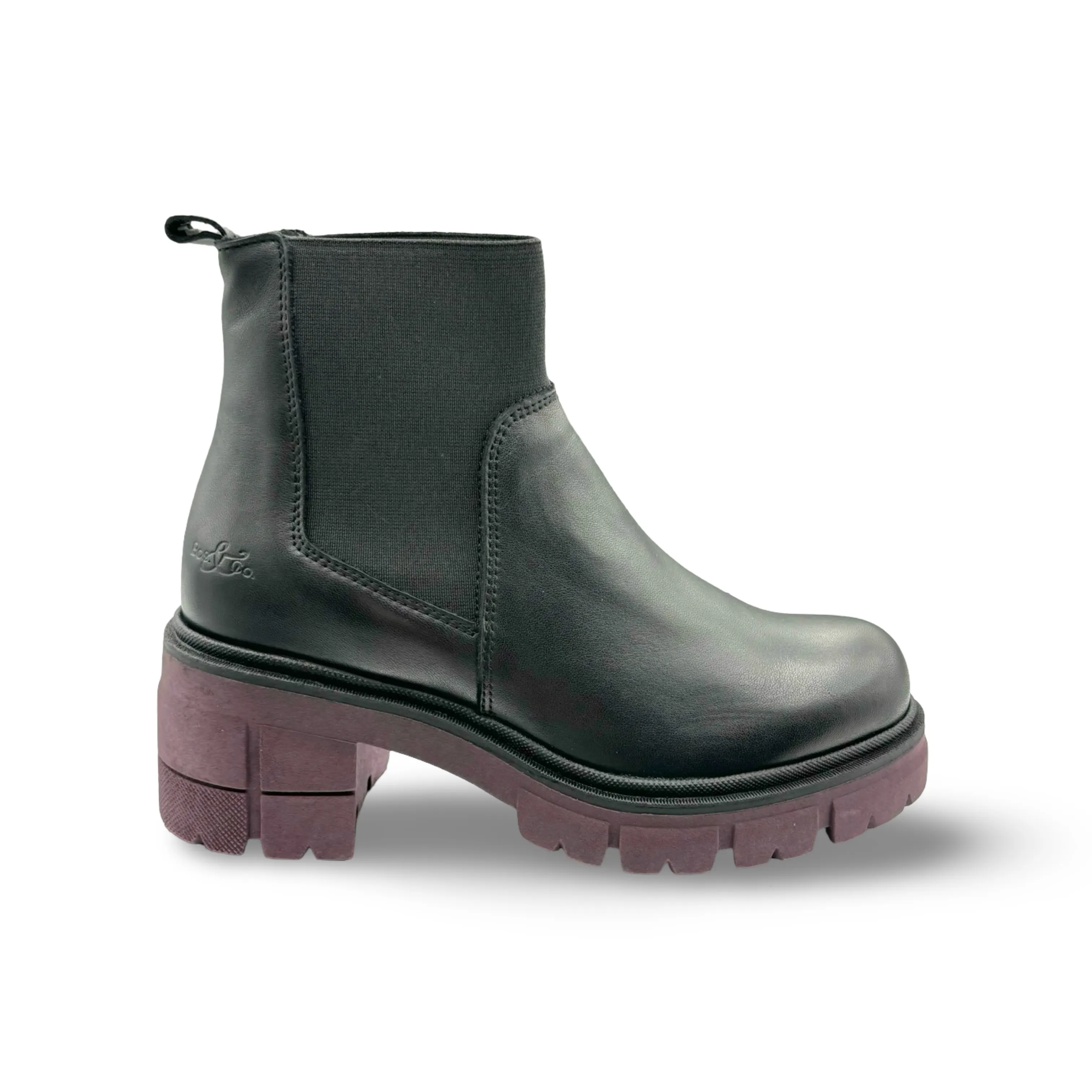 BIANC Black/Bordo WATERPROOF Boot