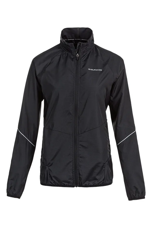 Black Motivate Activewear Zip Jacket With Pockets