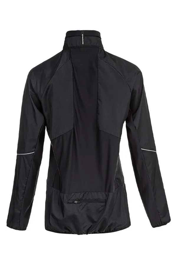 Black Motivate Activewear Zip Jacket With Pockets