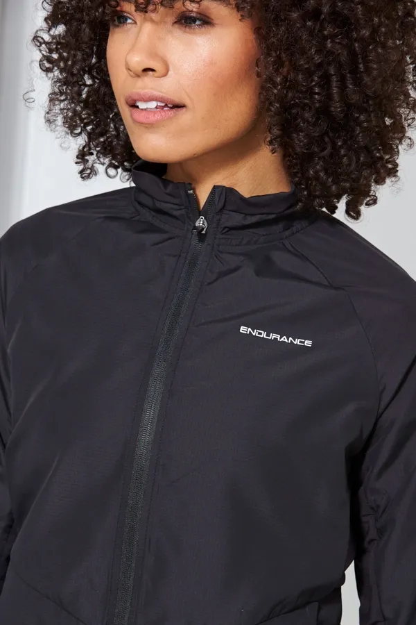 Black Motivate Activewear Zip Jacket With Pockets