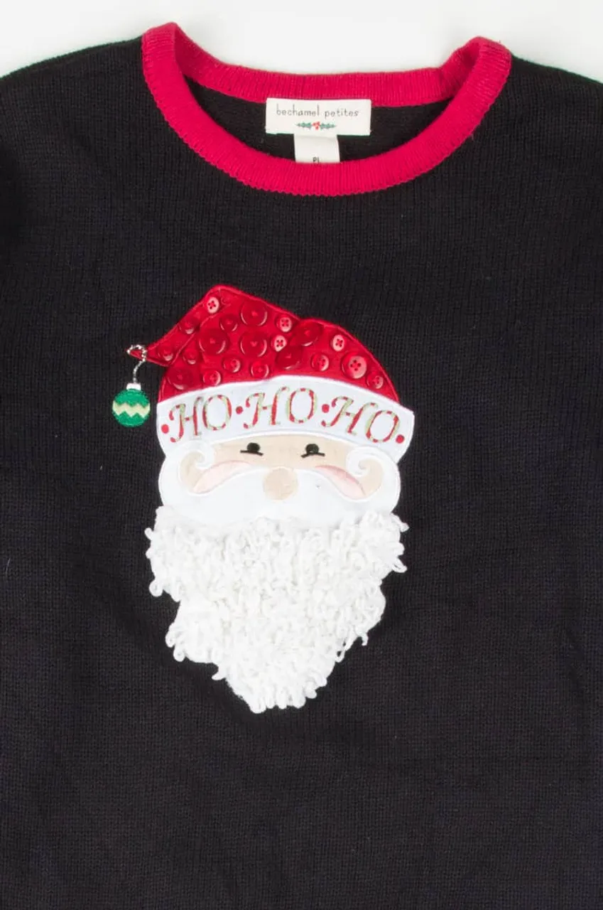 Black Ugly Christmas Pullover 54272