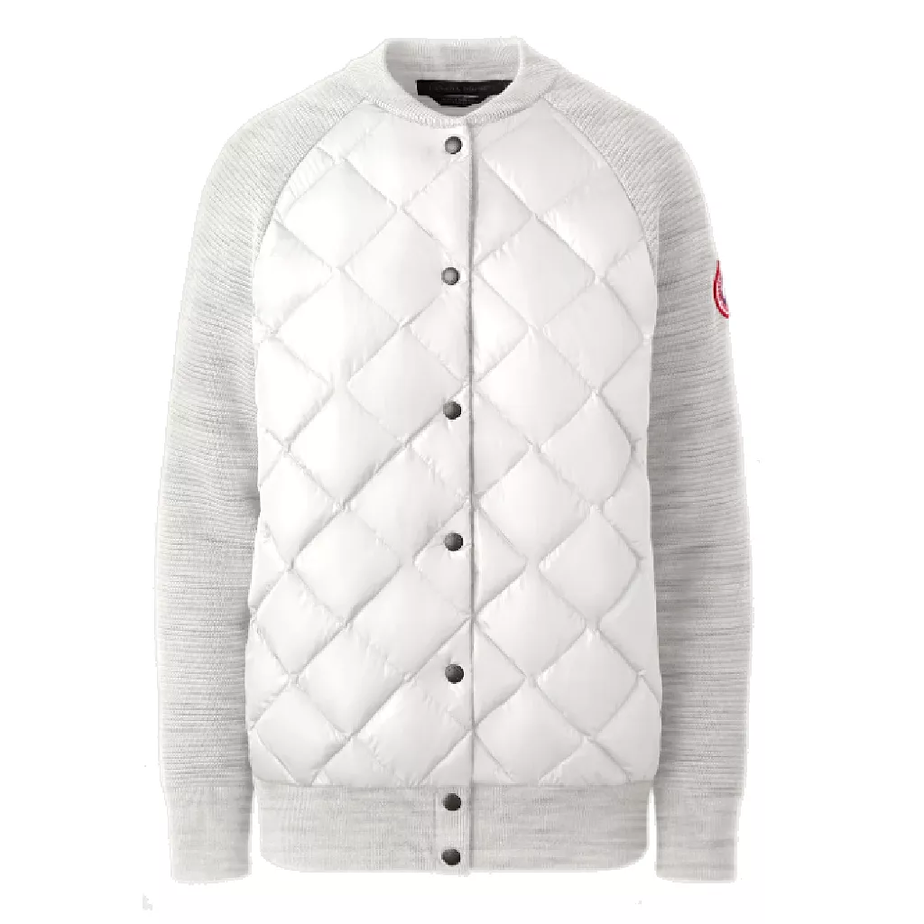 Canada Goose Women's Hybridge Quilted Knit Bomber