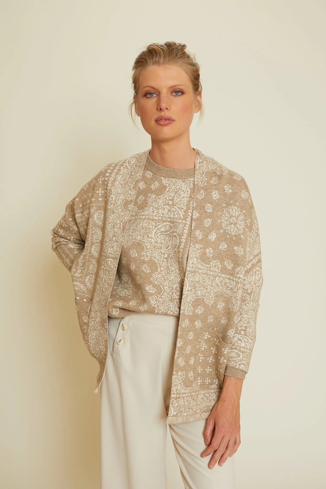 Cardigan Bandito Beige