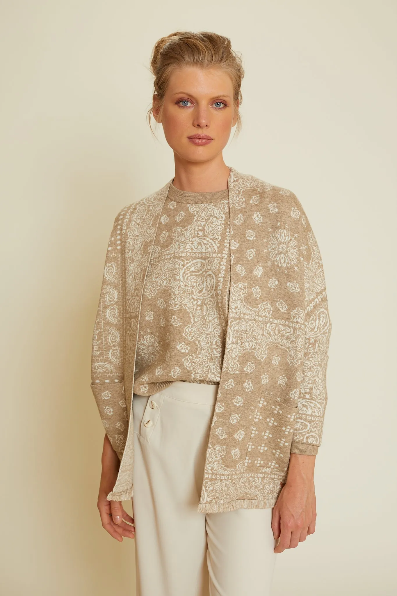 Cardigan Bandito Beige