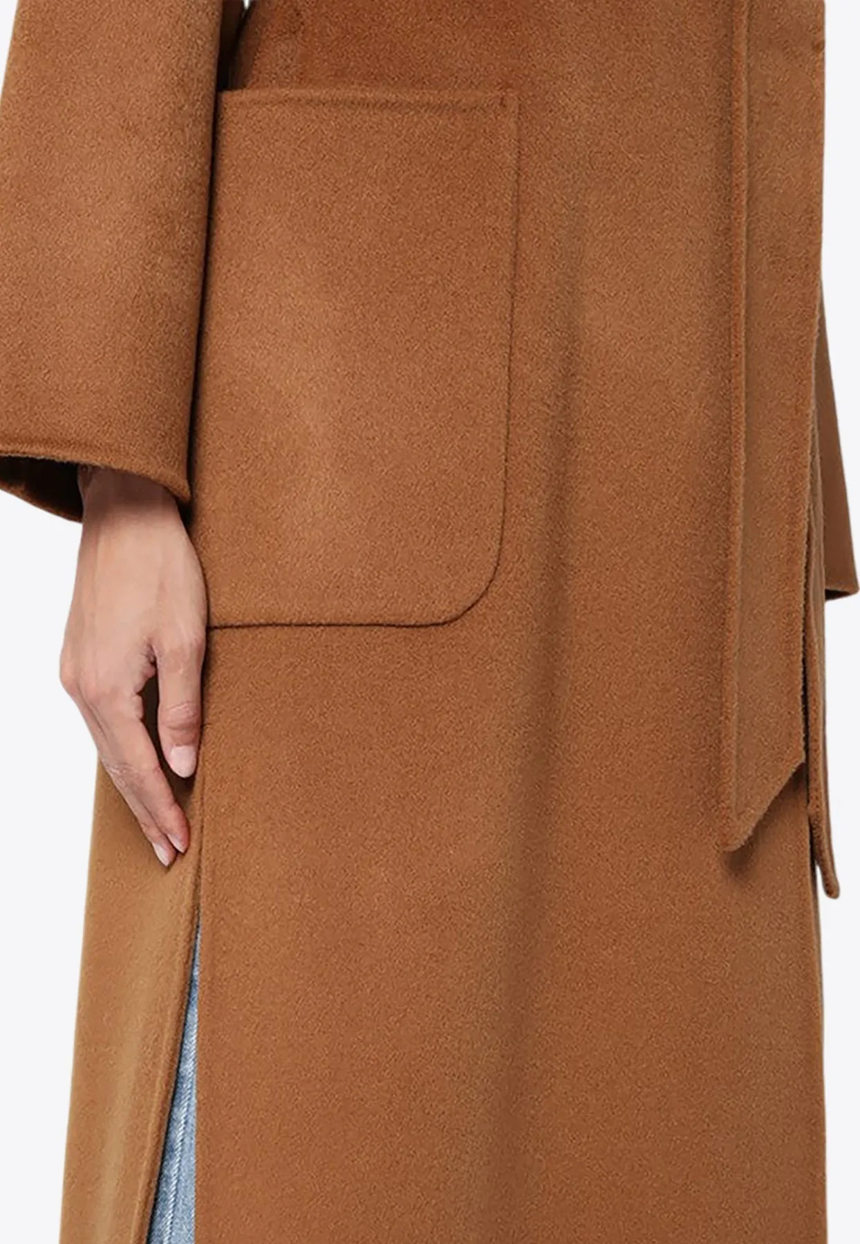 Celia Belted Wool Coat