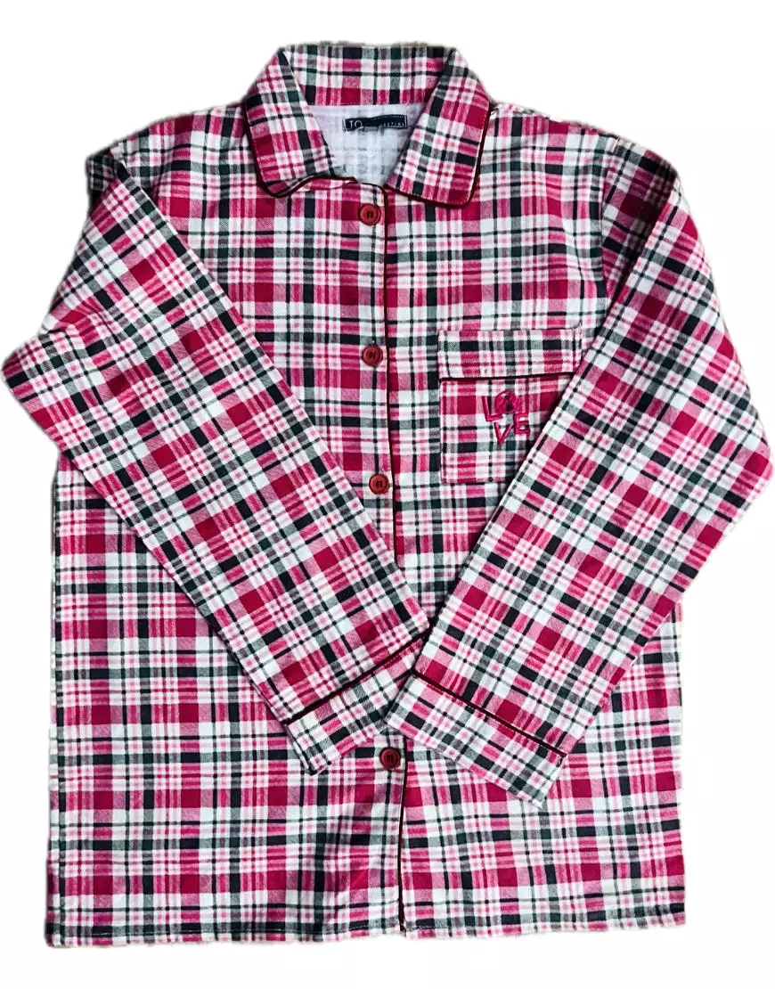 Checked Shirt in Pink