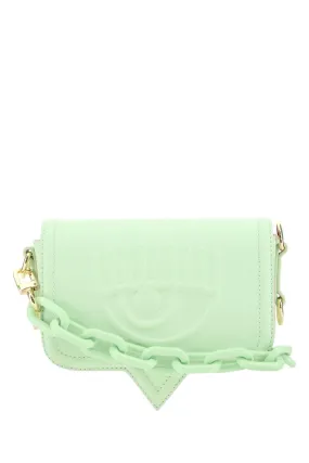 Chiara Ferragni Logo Embossed Chain-Linked Crossbody Bag