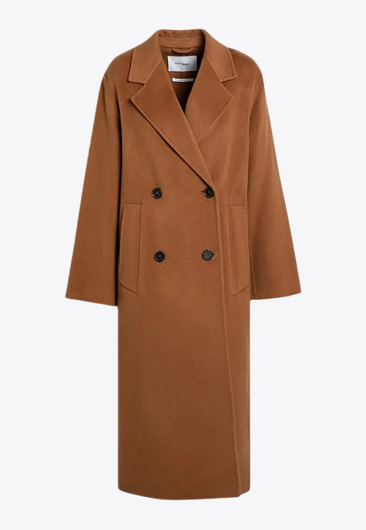 Clara Double-Breasted Wool Coat