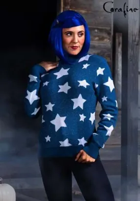 Coraline Blue Star Sweater Costume