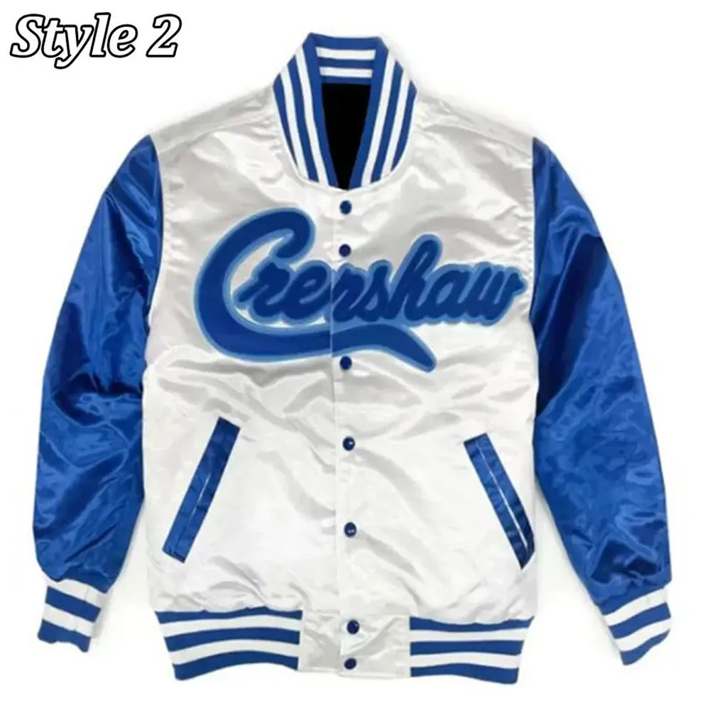 Crenshaw Headgear Classic Kobe Bryant 8 Satin Jacket