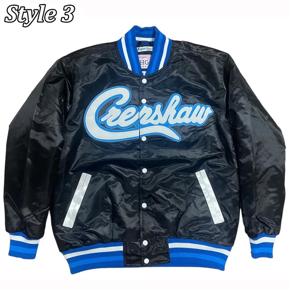 Crenshaw Headgear Classic Kobe Bryant 8 Satin Jacket