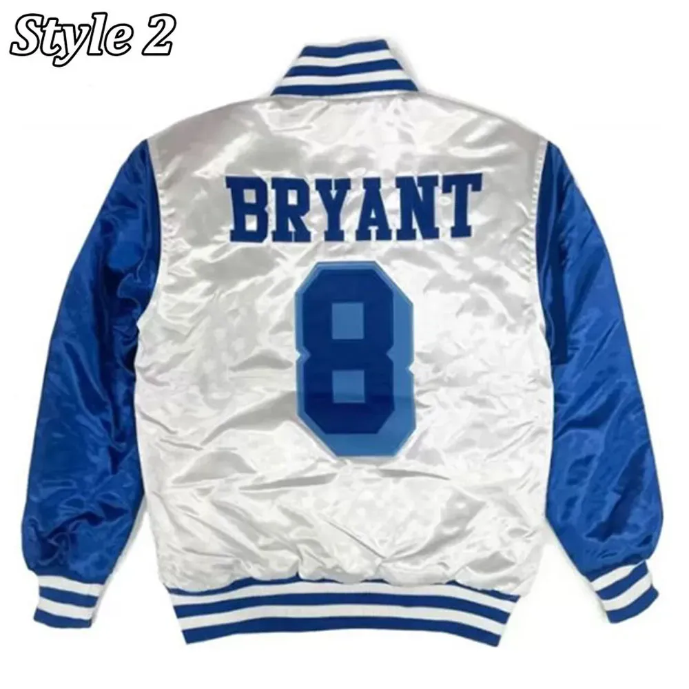 Crenshaw Headgear Classic Kobe Bryant 8 Satin Jacket