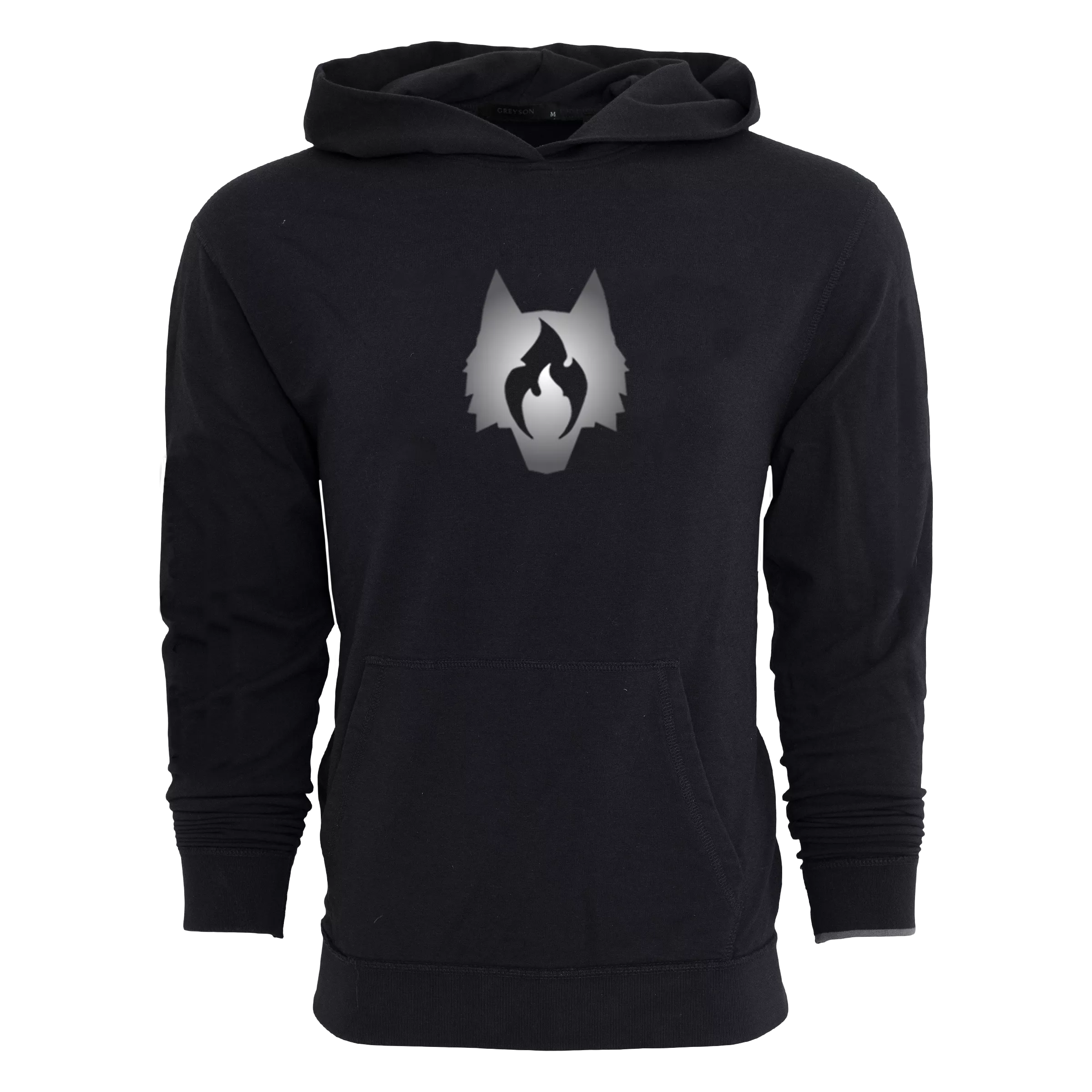 Crimson Fire Wolf Gotham Hoodie