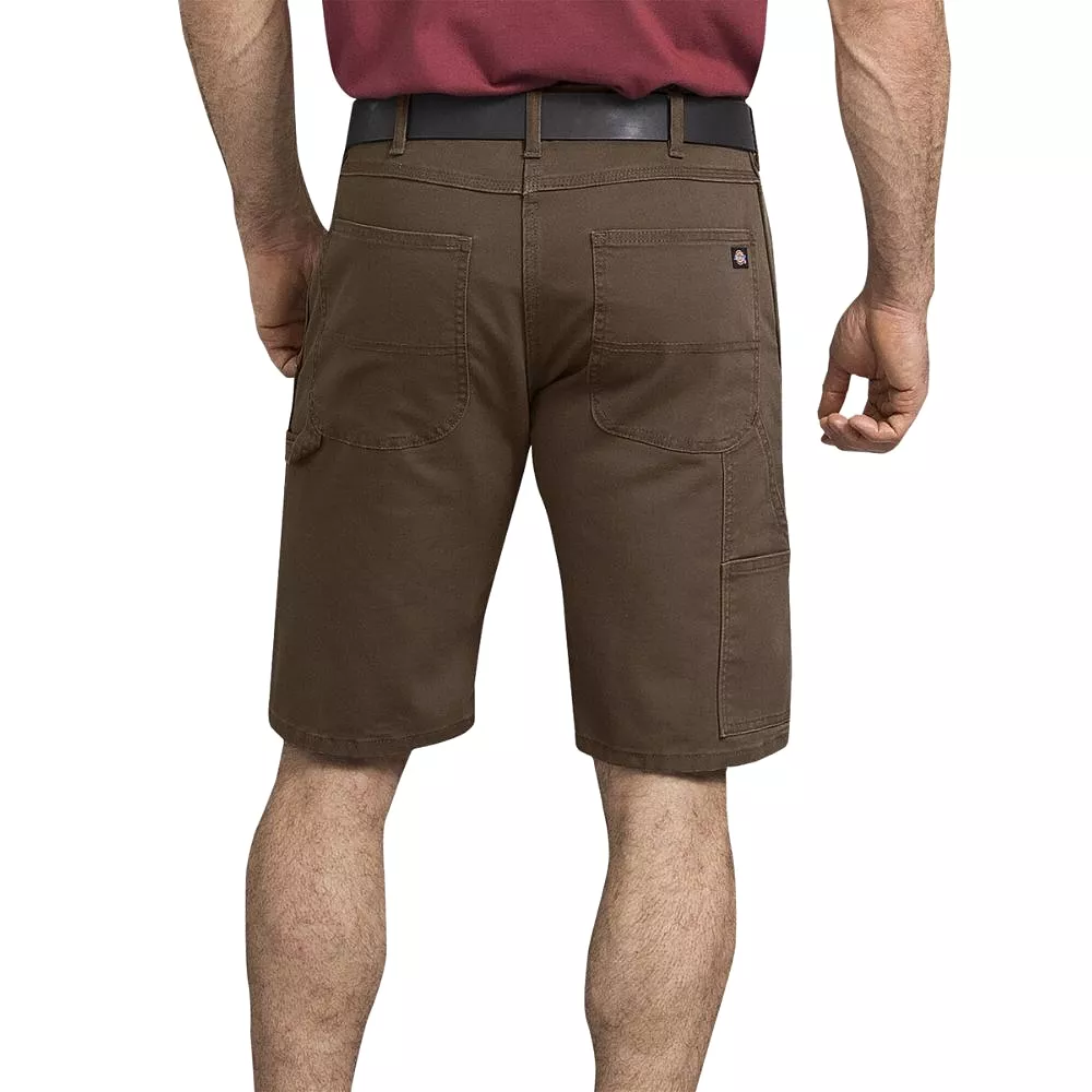 Dickies 11 Tough Max Men's Duck Carpenter Work Shorts DX802 - Brown