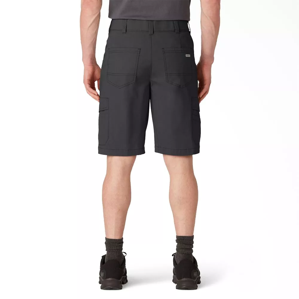 Dickies Men's 11 FLEX Cooling Performance Work Cargo Shorts SR607 - Black