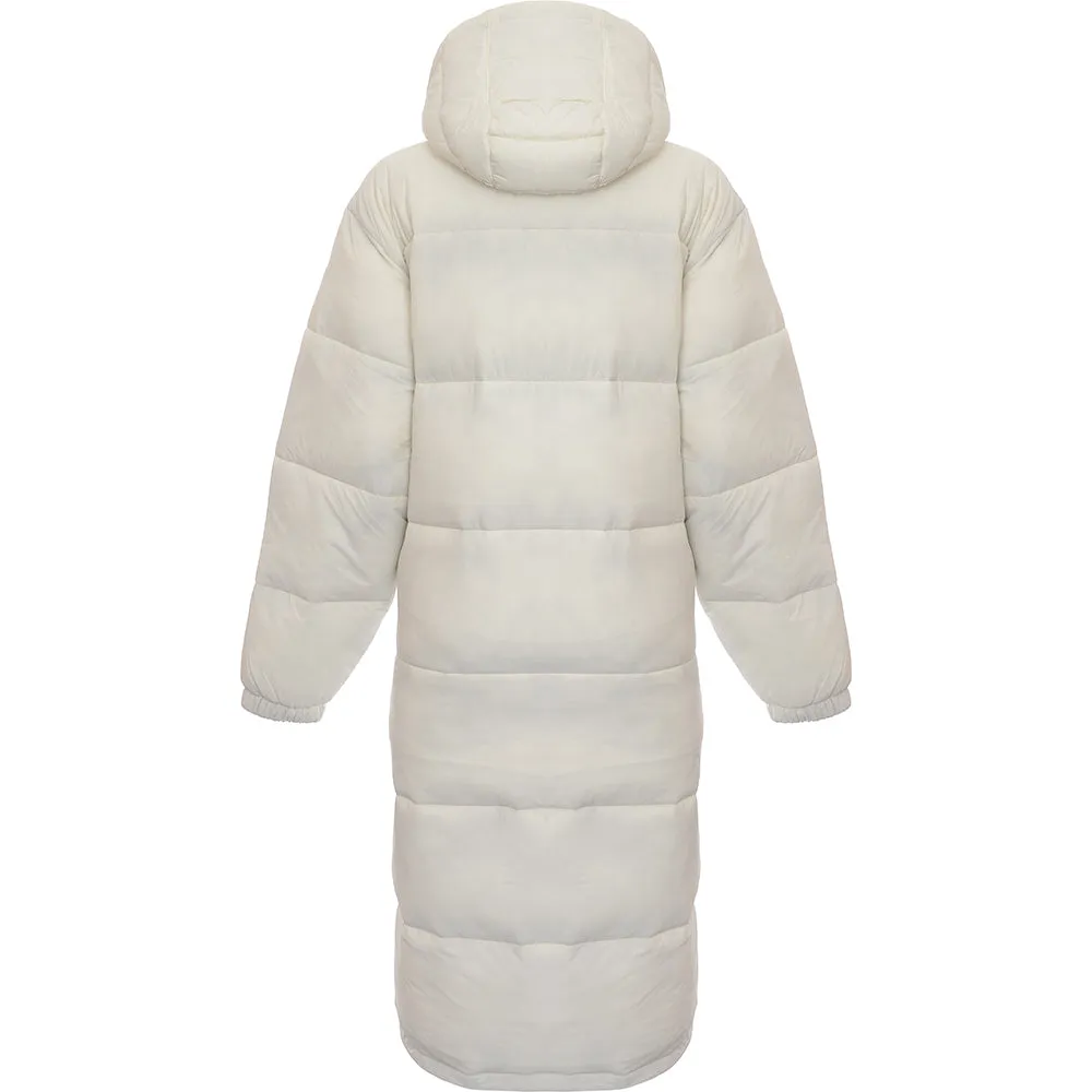 Dickies Women's Cream New Atlanta Long Puffer Coat