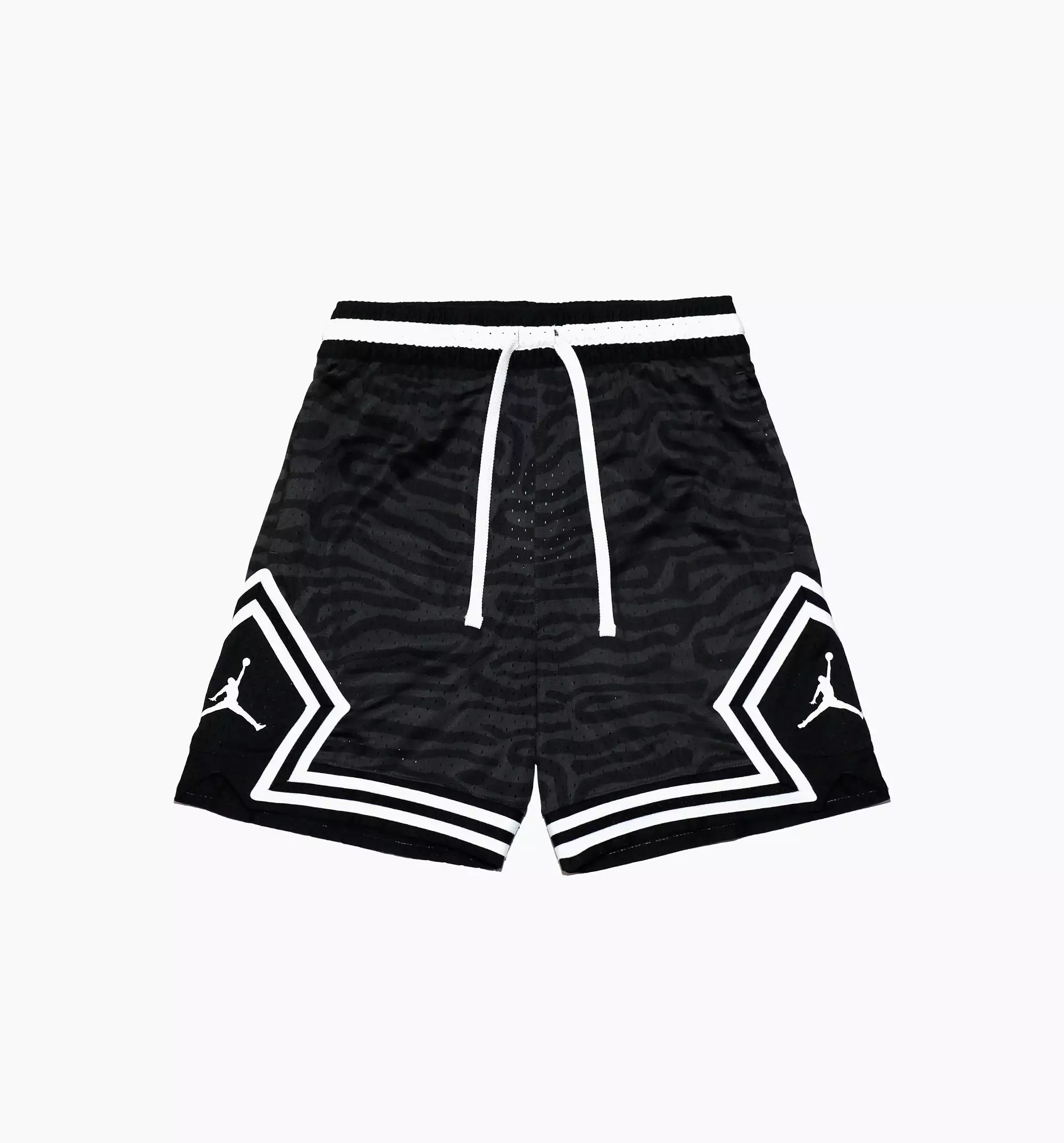 DriFIT Sport Printed Diamond Shorts Mens Shorts - Black/White