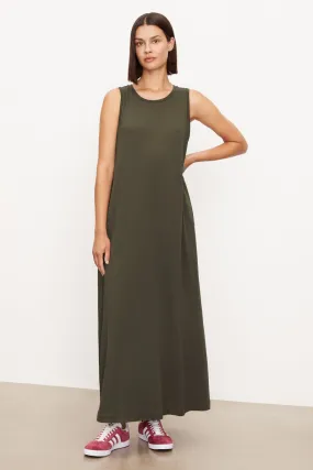 EDITH SLEEVELESS MAXI DRESS