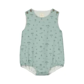 Ettie+H Blue Island Boats Bubble Romper