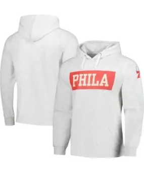 Fanatics Men's NBA Fanatics Philadelphia 76ers Softhand Raglan Tri-Blend Pullover Hoodie