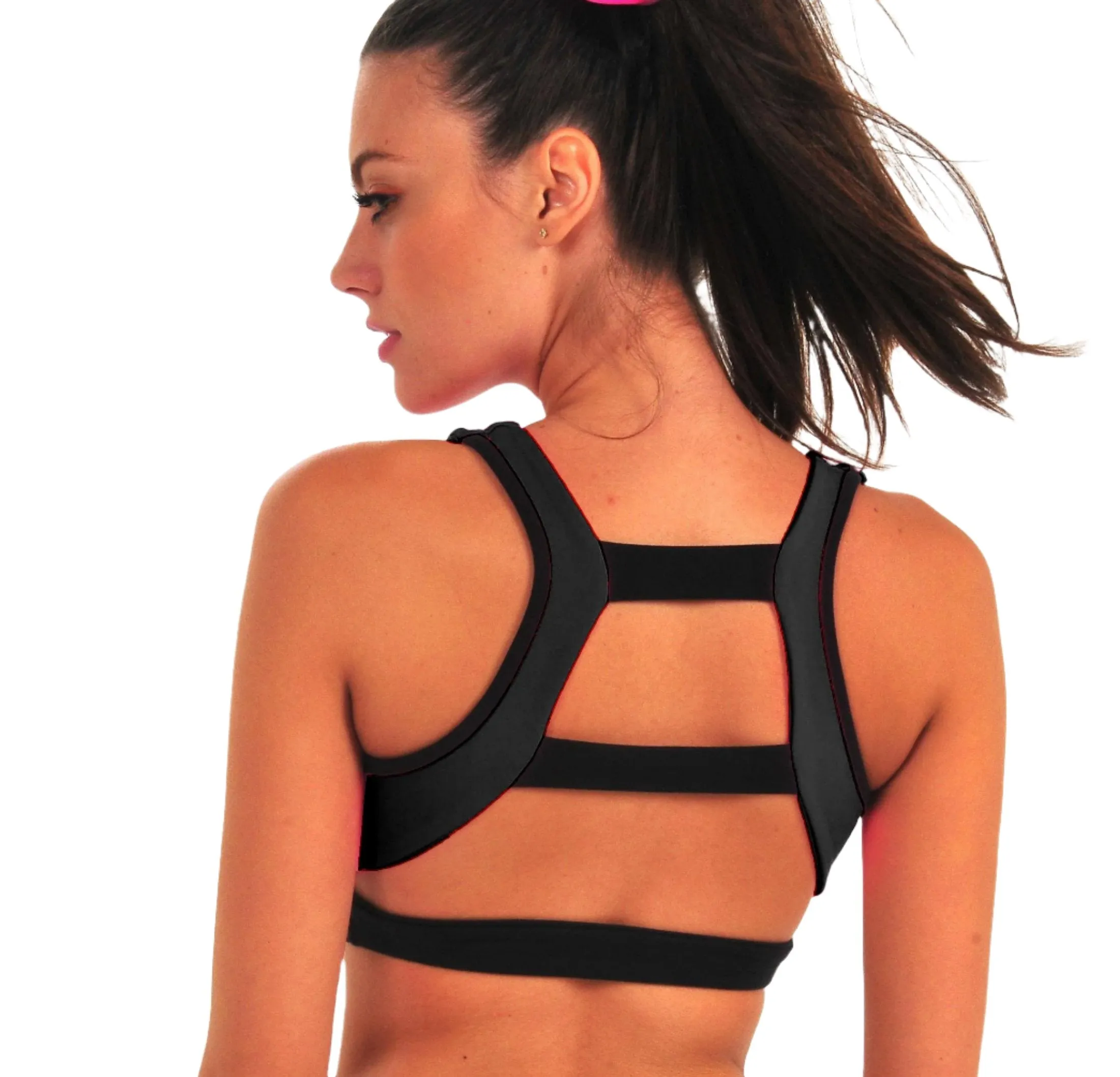 Final Sale! Bia Brazil Activewear Sexy Ladder Back Bra Top BT3302