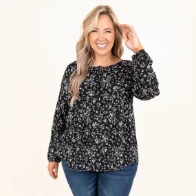 Forever and Always Tunic, Black