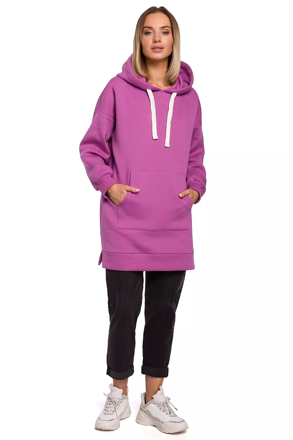 Fuchsia Oversized Hoodie