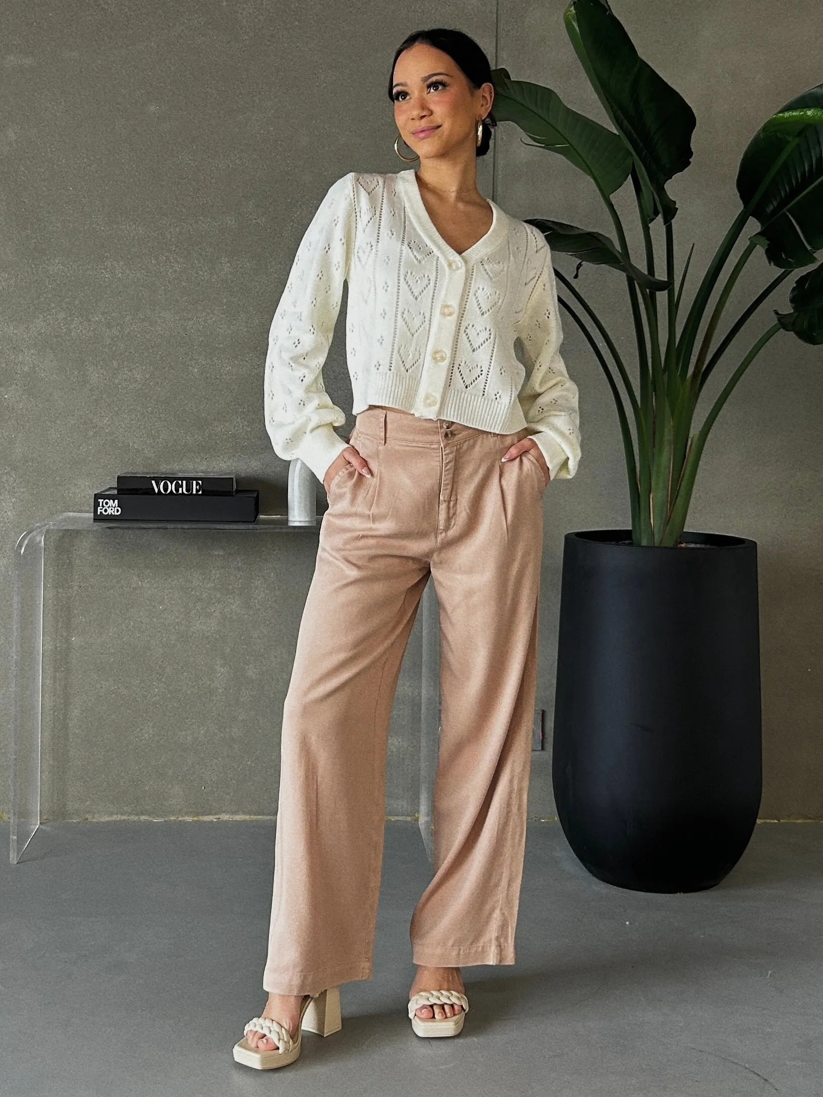 GENTLE FAWN Sabine Wide Leg Trouser Pant