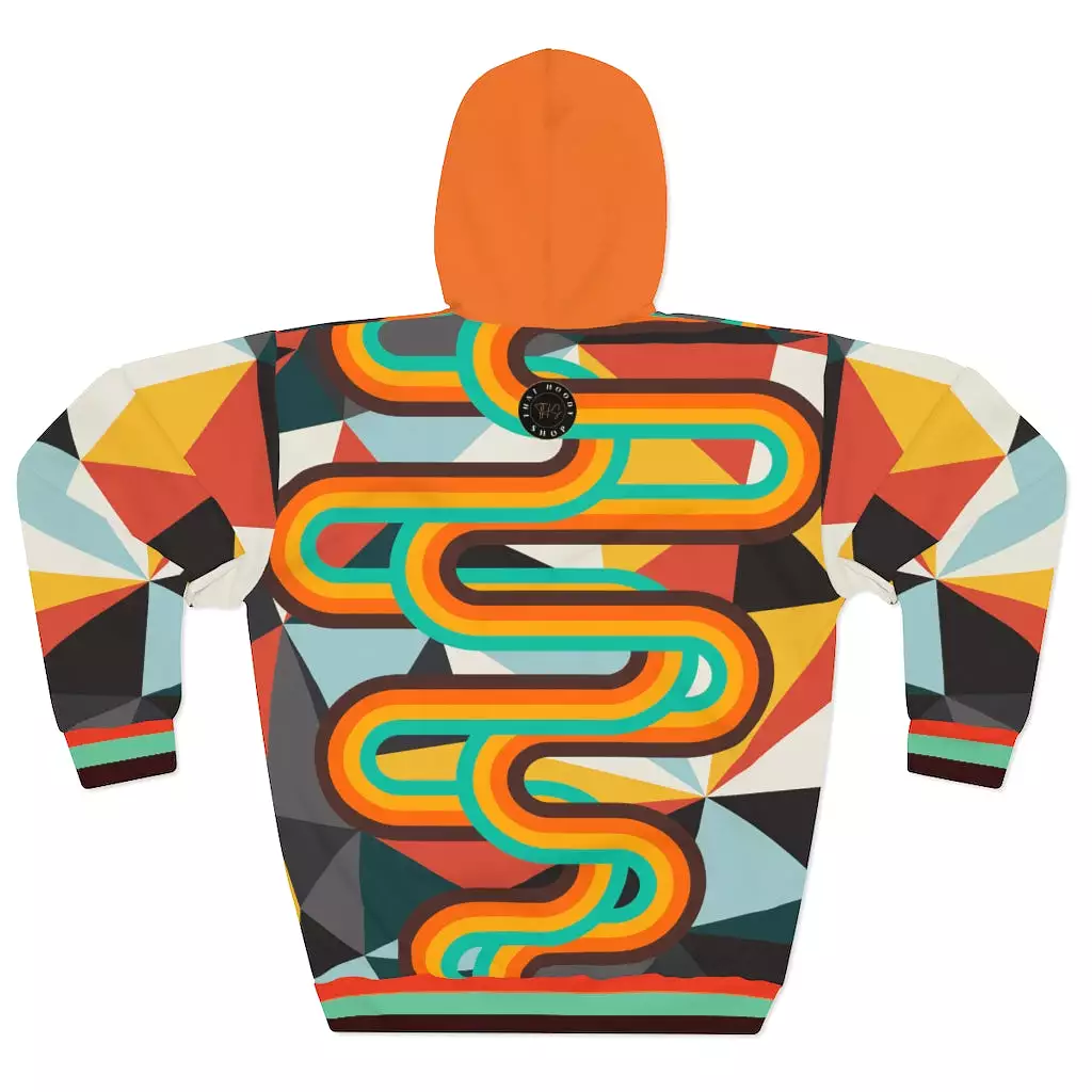 Geo Prism Unisex Pullover Hoodie