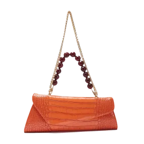 Ghalia - Orange - Clutch