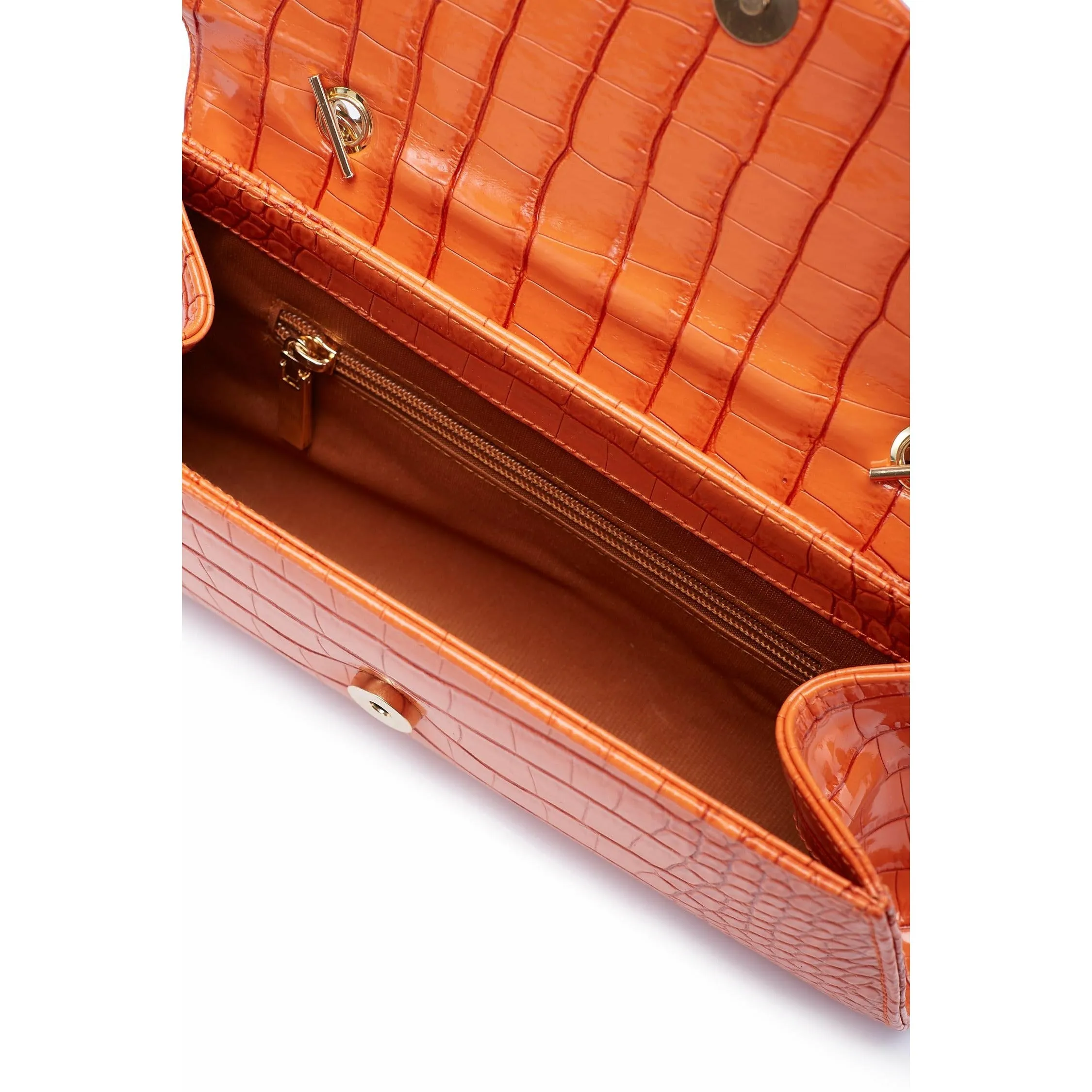 Ghalia - Orange - Clutch