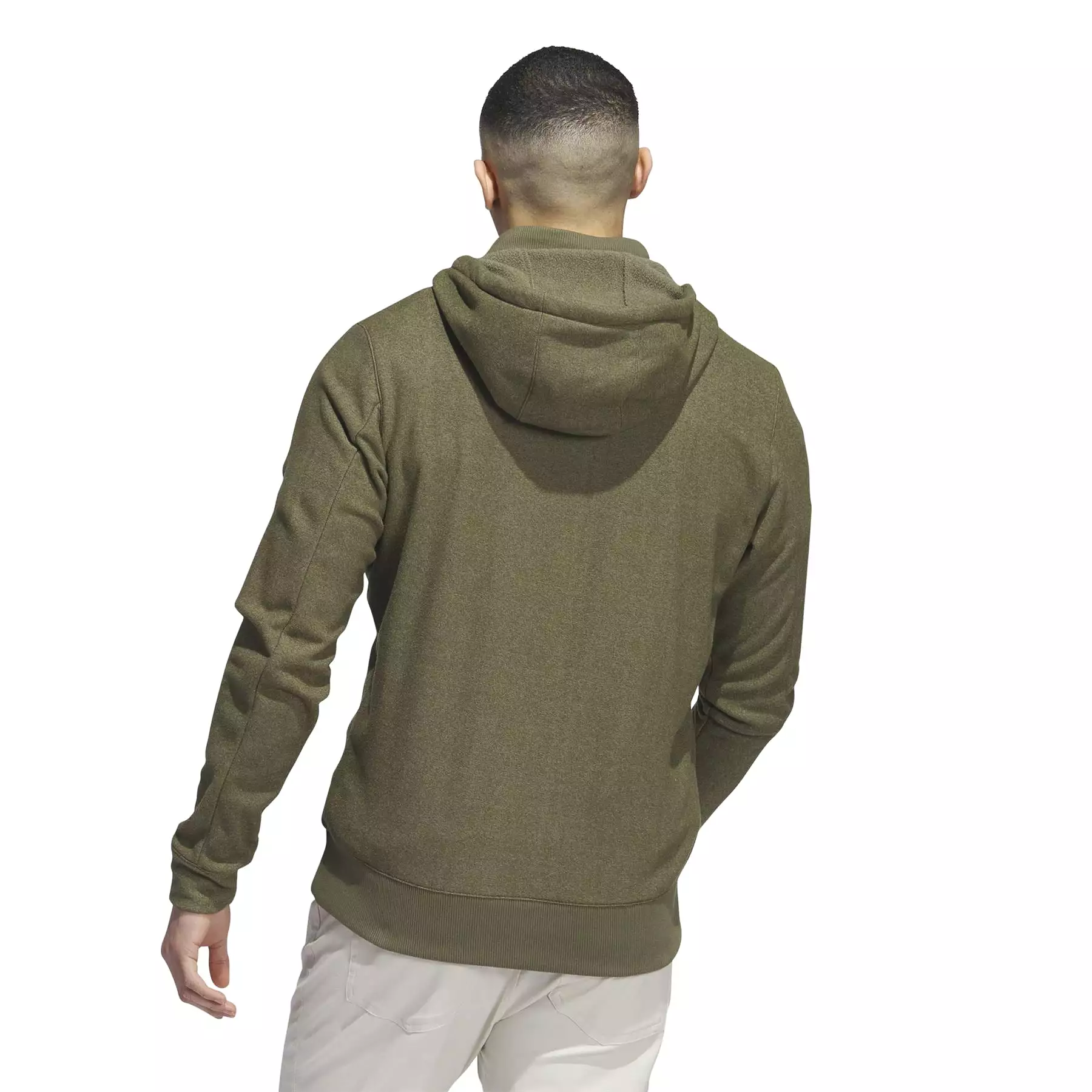 Go-To Quarter Zip Hoodie Olive Strata - AW23