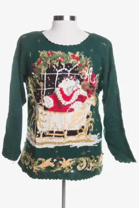 Green Ugly Christmas Pullover 44584