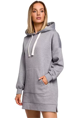 Grey Oversized Hoodie