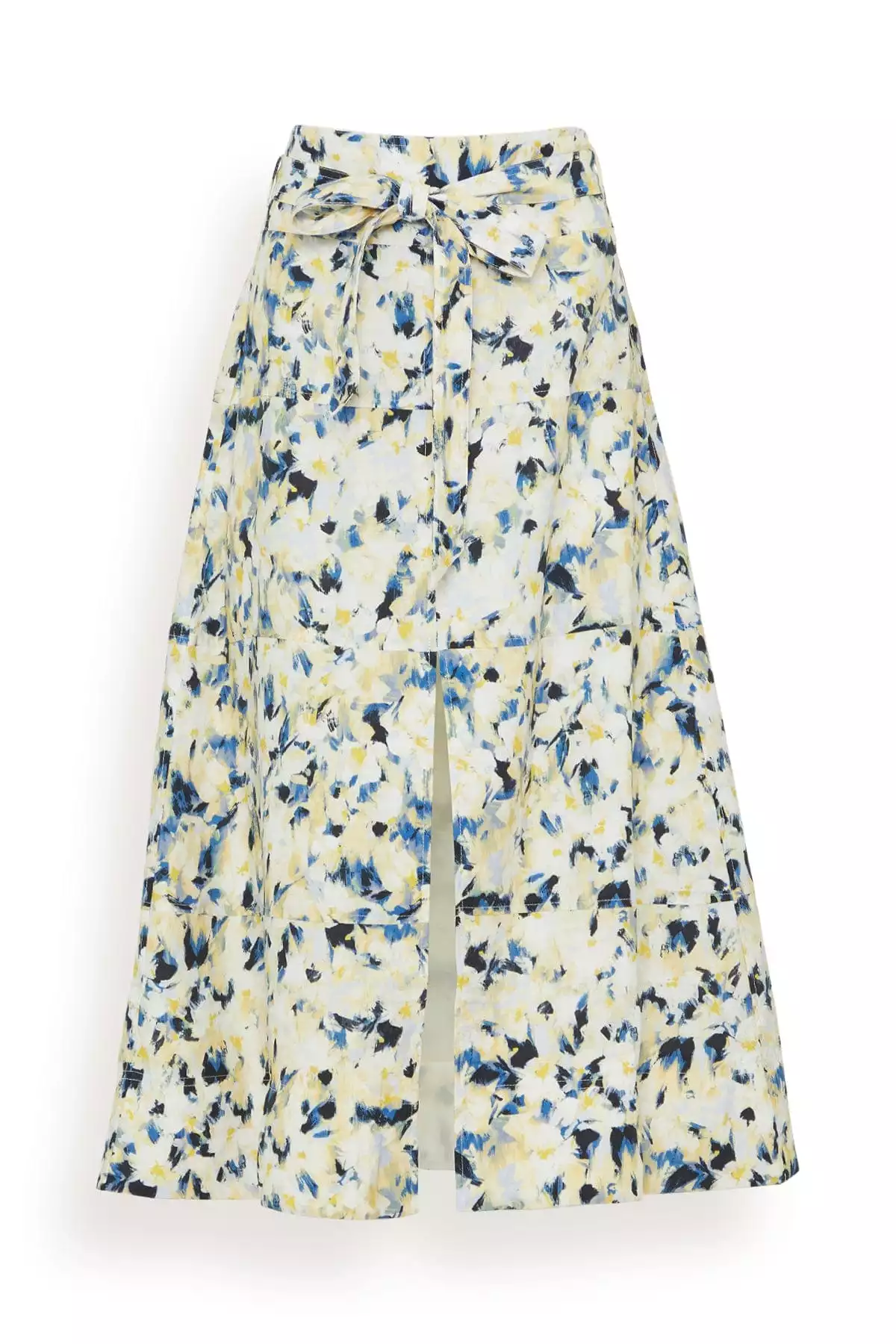 Hudson Skirt in Cream/Maritime Blue (TS)